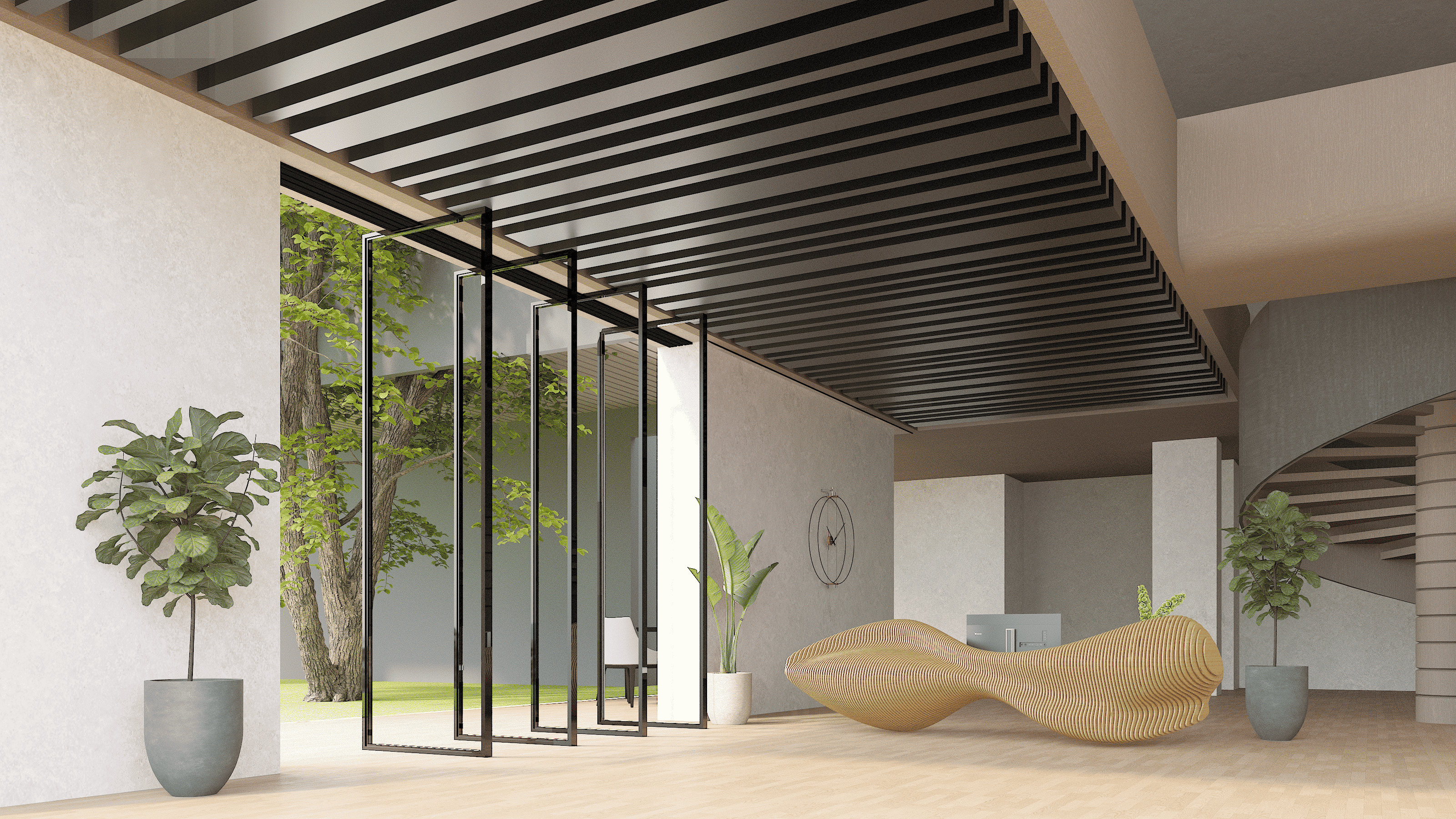 U-Shaped Baffle Multi-Width